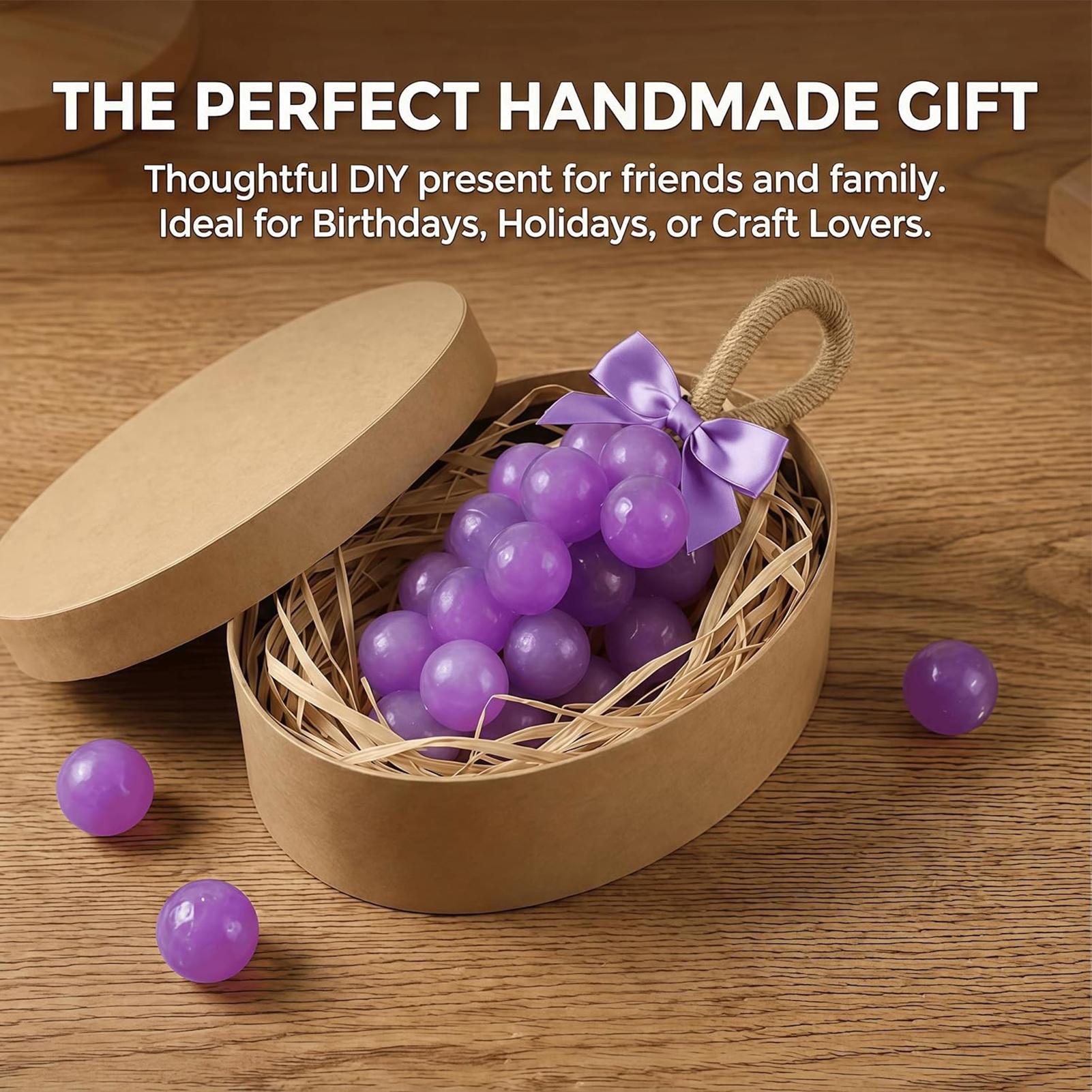 Soap Making Kit For Beginners - 포도 비누 몰드 이지 릴리스 식품
