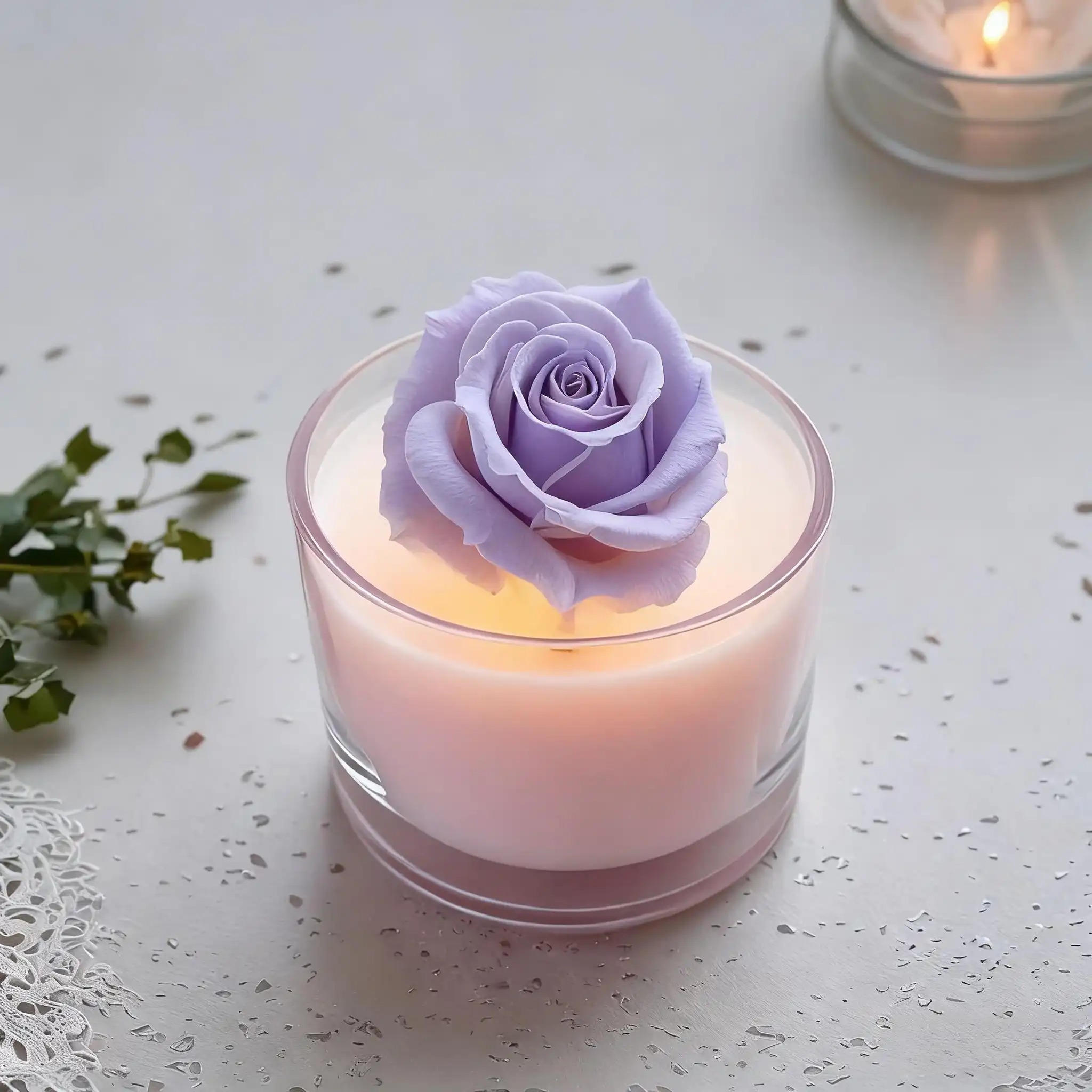 2개 세트의 로맨틱한 3D 장미 모양 실리콘 캔들 몰드 - Soap Making Gifts 리뷰 및 가격