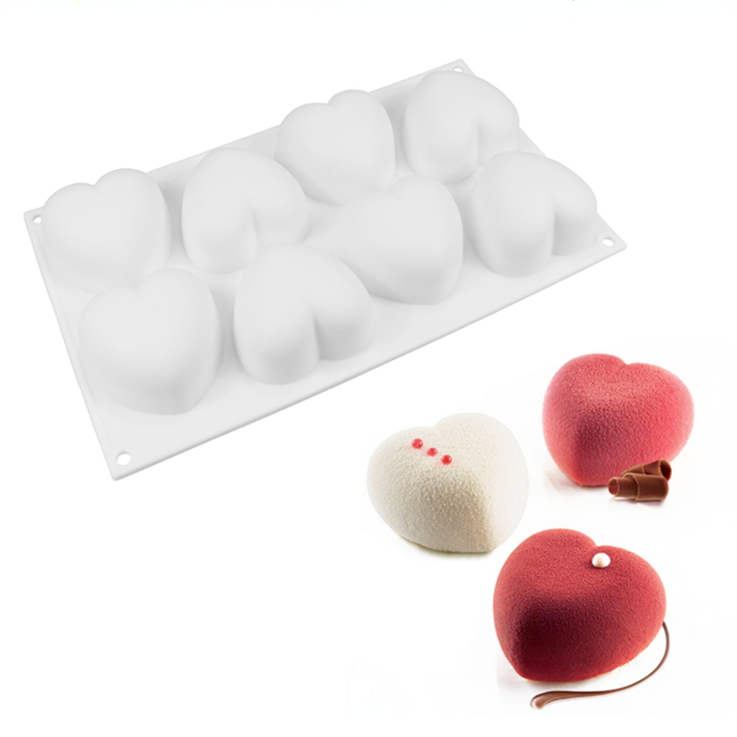 사랑 심장 실리콘 비누 금형 수제 양초 만들기 키트 D - Soap Making Instructions 리뷰 및 가격
