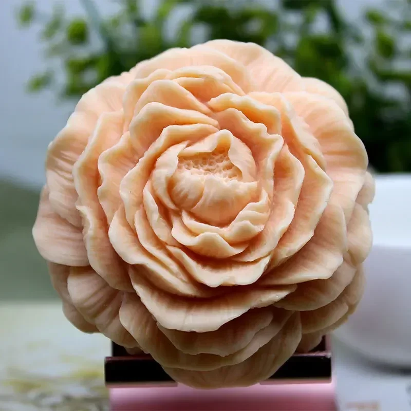 특대형 3D 꽃 캔들 실리콘 몰드 DIY 모란 아로마  - Soap Making Kit For Beginners 리뷰 및 가격