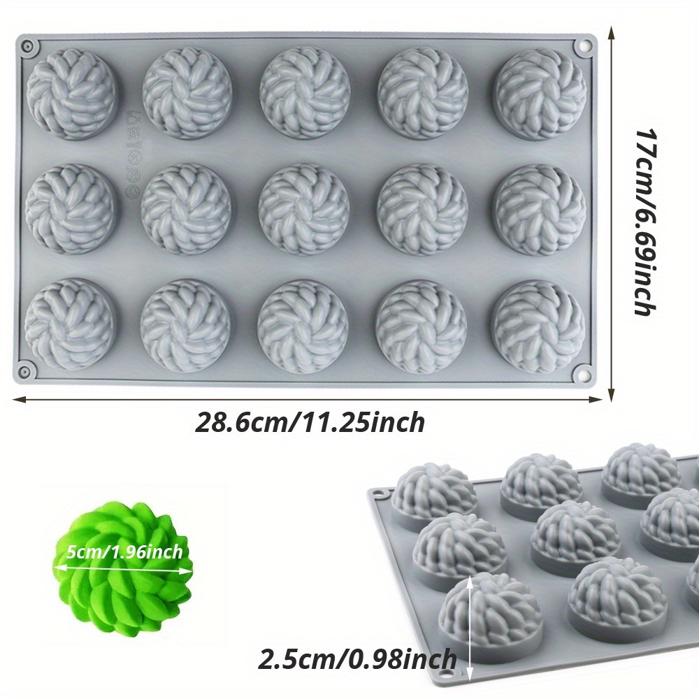 1 케이크 몰드 산타아나 플로럴 - 꽃 모양의 무스 몰 - Soap Making Diy Kit 리뷰 및 가격