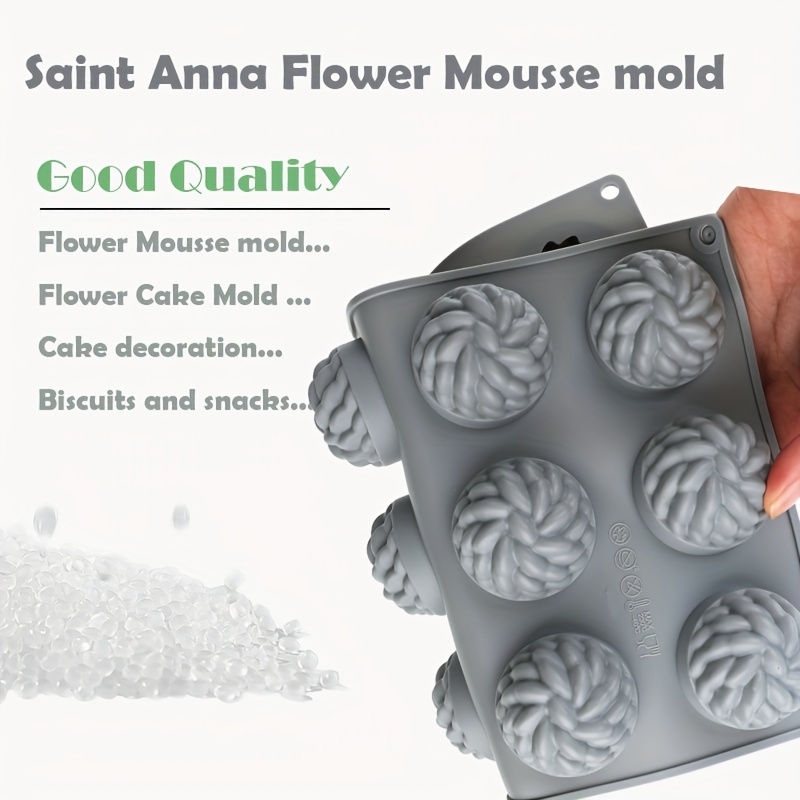 1 케이크 몰드 산타아나 플로럴 - 꽃 모양의 무스 몰 - Soap Making Diy Kit 리뷰 및 가격