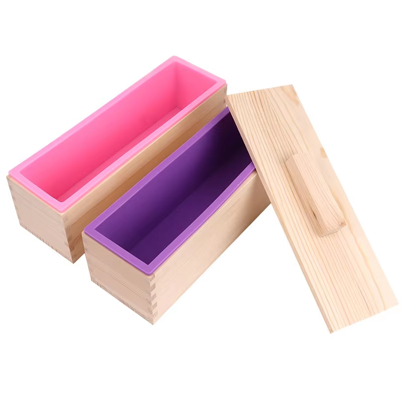 1200ml 직사각형 실리콘 비누 몰드 나무상자(뚜껑  - Soap Making Kit For Beginners 리뷰 및 가격